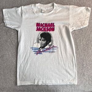 VTG 1984 Youth Medium Michael Jackson Thriller T-Shirt single stitch NWOT